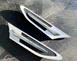 2013-2017 Subaru Brz Fender Garnish Trim Oem Sterling Silver Metallic Rh Lh Set. Fixed Price $125.00.
