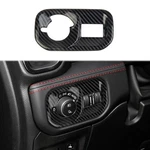 Korlot Carbon Fiber Headlight Switch Button Panel For Dodge Ram 2019-2026. Fixed Price $30.99.
