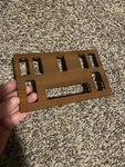 82-90 Mercedes W126 Center Dash Wood Trim. Fixed Price $44.95.