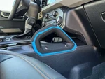 Genuine 2021-26 Ford Bronco Blue 3pc Interior Dash Handle Kit S2dz-78044e42-aa. Fixed Price $200.00.
