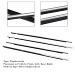 4pcs Chrome Outside Window Moulding Weatherstrip Seal For Toyota Venza 2009-16. Fixed Price $35.73.