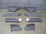 10-16 Audi B8 A4 S4 Sedan Set Of 8 Interior Pillar Trim Cover Panel Black Oem. Fixed Price $266.89.