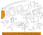 Gm Oem 2014 Sierra 1500 Instrument Panel Components-side Cover 23114674. Fixed Price $31.52.