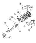 Genuine Mopar Steering Column Shroud Lower Qh19xtmab. Fixed Price $17.20.