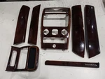 2007 Maserati Quattroporte Gt Sport Interior Wood Grain Trim Kit Oem. Fixed Price $157.50.