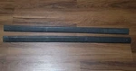 87-93 Ford Mustang Black Door Sill Plates Scuff Plate Carpet Trim Factory Oem. Fixed Price $50.00.