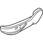 Genuine Bmw Trim, Seat Outer Left 52-10-2-280-397 New. Fixed Price $336.30.