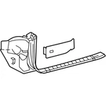 Genuine Mercedes-benz Oe Cover Rail 167-680-31-01-7p82. Fixed Price $124.47.