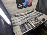 *14-18 Oem Bmw F15 X5 Dash Door Panel Fine Silver Decor Interior Trim Cover Set. Fixed Price $350.96.