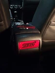 Subaru Wrx Sti Emblem Plate For Back Of Center Console Interior Customization. Fixed Price $45.00.