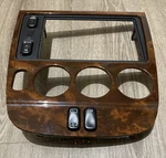 Genuine Oem Mercedes-benz W163 1998-01 Radio Ac Control Wood Trim Bezel Switches. Fixed Price $85.00.
