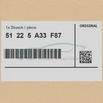 Genuine Bmw 51225a33f87 -. Fixed Price $98.59.