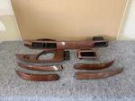 2006-2007 Bmw E60 M5 Dash Door Fine Wood Trim Madeira Nutwood Bezzel Cover Set. Fixed Price $700.00.