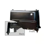 Scott Drake Interior Quarter Panels - Fastback Black Plastic For 65-66 Mustang. Fixed Price $671.76.