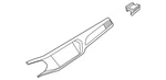 Genuine Volkswagen Cover Panel 2gj-858-416-a-7n5. Fixed Price $72.39.