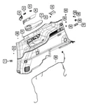 Genuine Mopar Quarter Lower Applique 6un10tx7aa. Fixed Price $191.88.