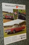 1967 Plymouth Fury Iii Original Advertisement Print Ad 67 3 Mopar 318 440. Fixed Price $9.99.