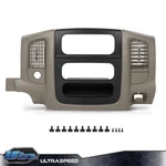 Dash Radio Bezel Climate Trim Panel Vent Beige Fit For 02-05 Dodge Ram 1500-2500. Fixed Price $49.49.