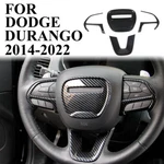 Carbon Fiber Style Steering Wheel Cover Trim For Dodge Durango 2014-2023. Fixed Price $19.99.