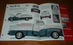 1948 Ford F-1 Truck Original Imp Brochure Specs Info 48 F1 L-head Pick Up 49 52. Fixed Price $12.99.