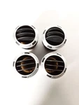 Jeep Jk Wrangler Silver 4 Heater Dash Ac Vents 11 2012 2013 2014 2015 2016. Fixed Price $84.99.