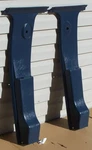 92-96 Ford F250 F350 Crew Cab Middle B Pillar Upper Trims Blue Pair Oem. Fixed Price $249.00.