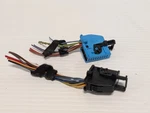 1993-1997 Nissan D21 Hardbody Pickup Wiring Plugs Only (match 68750 75p00). Fixed Price $44.25.