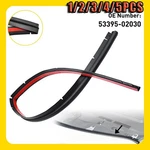 For Toyota Corolla 07-13 Front Engine Hood Sealing Strip Rubber Weatherstrip1-5x. Fixed Price $55.90.
