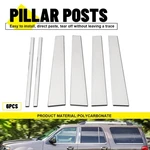 6x Chrome Window Pillar Post Door Trim Cover For 1997-17 Ford Expedition. Fixed Price $15.19.