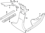 Genuine Bmw Scuff Plate 51-47-9-492-984. Fixed Price $72.73.
