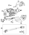 Genuine Mopar Steering Column Shroud 1rz38lw9ab. Fixed Price $66.31.