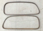 1935 Chevy Master 2dr Sedan Door Window Garnish Moldings Original Gm Pair. Fixed Price $399.99.