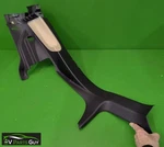 Tesla Model S 2012-2016 C-pillar Lower Trim Sill Plate- Tan - Left- 1002536-06-b. Fixed Price $150.00.