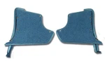 Corvette C2 Kick Panels W/carpet Bright Blue 1965-1967. Fixed Price $99.99.