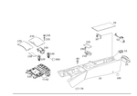 Genuine Mercedes-benz Cap Tray 221-810-05-29. Fixed Price $303.81.