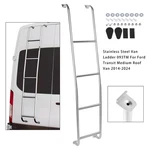 Stainless Steel Van Ladder 093tm Fit For Ford Transit Medium Roof 2014-24. Fixed Price $159.06.