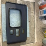 1972 - 78 Mercedes Benz 450sl R107 Center Console Shifter Cover 1076830036 Blu. Fixed Price $66.95.