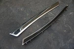 Set Of 2 Front Door Trim Insert Fineline Anthracite 51417225548 Bmw M5 F10 13-16. Fixed Price $74.99.