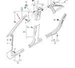 New Audi A4 B8 Left Side Upper A Pillar Trim 8k0867233td8 2014 Genuine. Fixed Price $128.32.