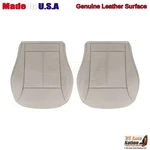 2011-2014 Fits Ford Edge Genuine Leather Front Bottom Covers Medium Light Stone. Fixed Price $459.00.