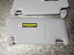 09 10 11 12 13 14 Honda Fit Left Right Sun Visor Shade Pair Gray Used Oem. Fixed Price $82.88.