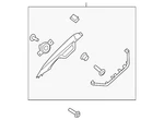 Genuine Ford Body A-pillar Trim Panel Ml3z-1503599-ba. Fixed Price $179.24.