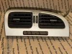 Xw4h-19c894-e 2002-2005 Lincoln Ls Oem Center Dash Vents Bezel Silver Trim. Fixed Price $134.99.