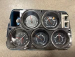 1975-76 Chevrolet Corvette Center Console Gauge Cluster Oil Battery Water Clock. Fixed Price $245.00.