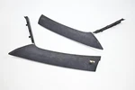 15-24 Porsche Macan Front Windshield A Pillar Suede Trim Set Black Oem. Fixed Price $116.00.