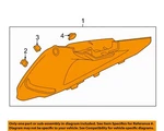 Gm Oem 14-19 Corvette Quarter Panel Interior Trim-upper Qtr Trim 23432691. Fixed Price $412.37.