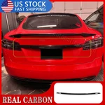 For 2016-2023 Tesla Model S Real Carbon Rear Door Trunk Lid Molding Cover Trim. Fixed Price $142.49.
