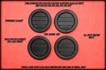 09 17 Ford E150 E250 E350 E450 Van Roof Ac Heat Vents Set Of 4 Black Oem. Fixed Price $80.75.