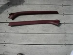 Rare 1976 Chevy Malibu Coupe Red 9676236lh- 9676235rh Transition Interior Covers. Fixed Price $165.00.