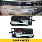 For 2005-2015 Toyota Tacoma Inner Interior Inside Door Handle Black Chrome Lh&rh. Fixed Price $15.19.